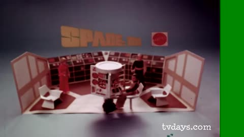Space 1999 Moon Base Alpha Command Playset TV Commercial from Mattel 1975
