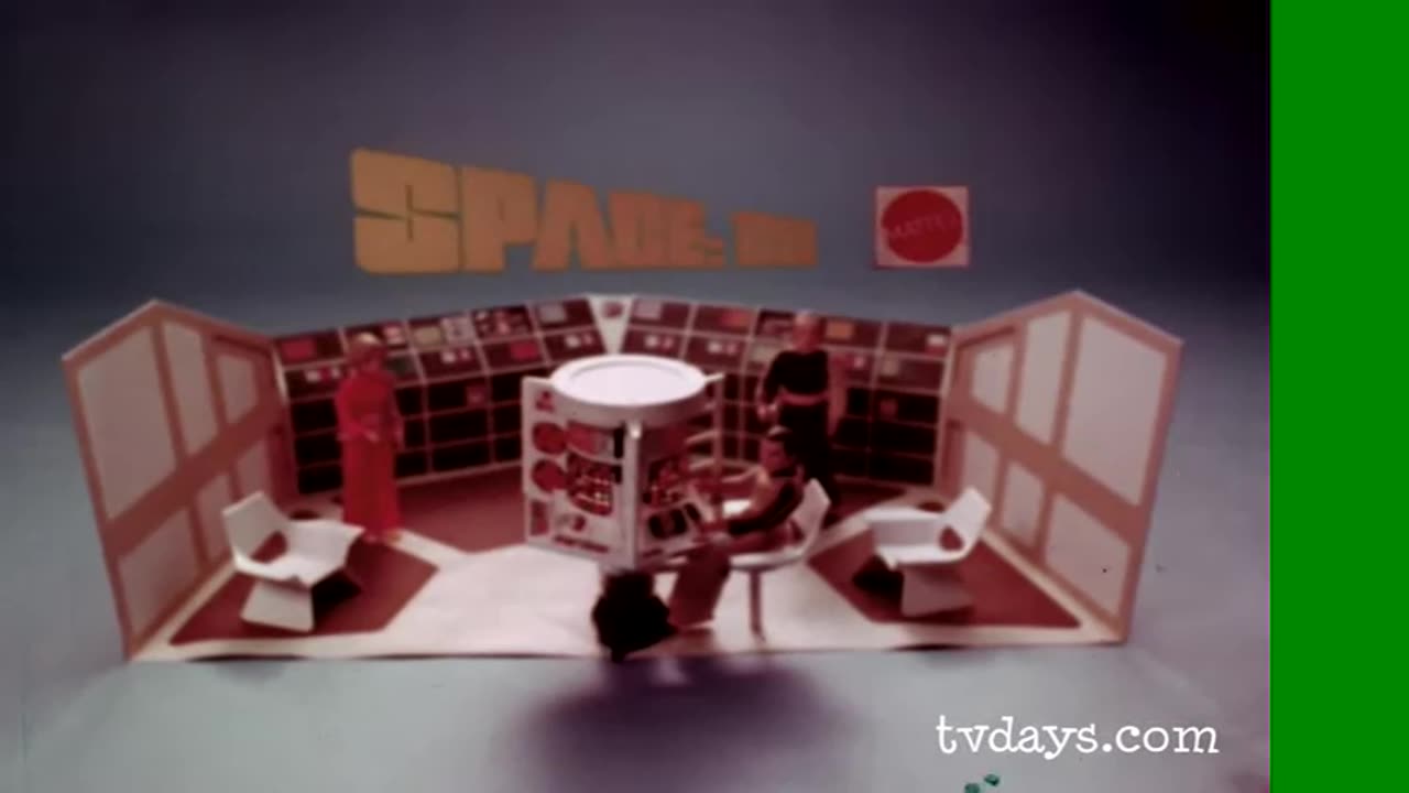 Space 1999 Moon Base Alpha Command Playset TV Commercial from Mattel 1975