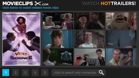 Weird Science (9/12) Movie CLIP - You're Dead Meat, Pilgrim (1985) HD