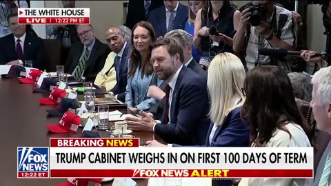 'FAKE BS': JD Vance sends fiery message to media during Cabinet meeting