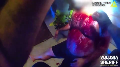 Bodycam video shows stabbing suspect charging at officer with dagger before he was fatally shot