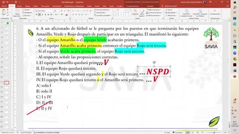 SAVIA REGULAR 2025 | Semana 06 | RM S1