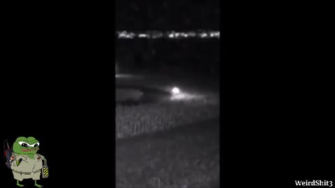 FARMERS SECURITY CAMERA CAPTURED THE FORMATION OF A CROP CIRCLE