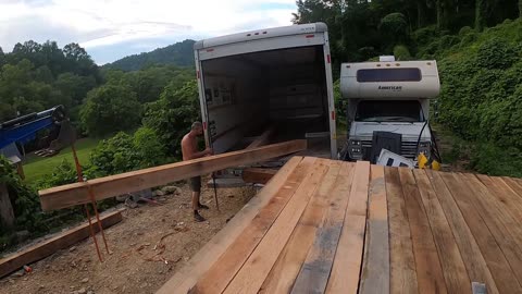 Flock it Farm: Cabin Floor build