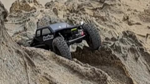 Not even rock climbing RC cars can disrupt The Captain.