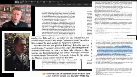 Priest with WW2 evidence and eyewitness testimony of the holohoax