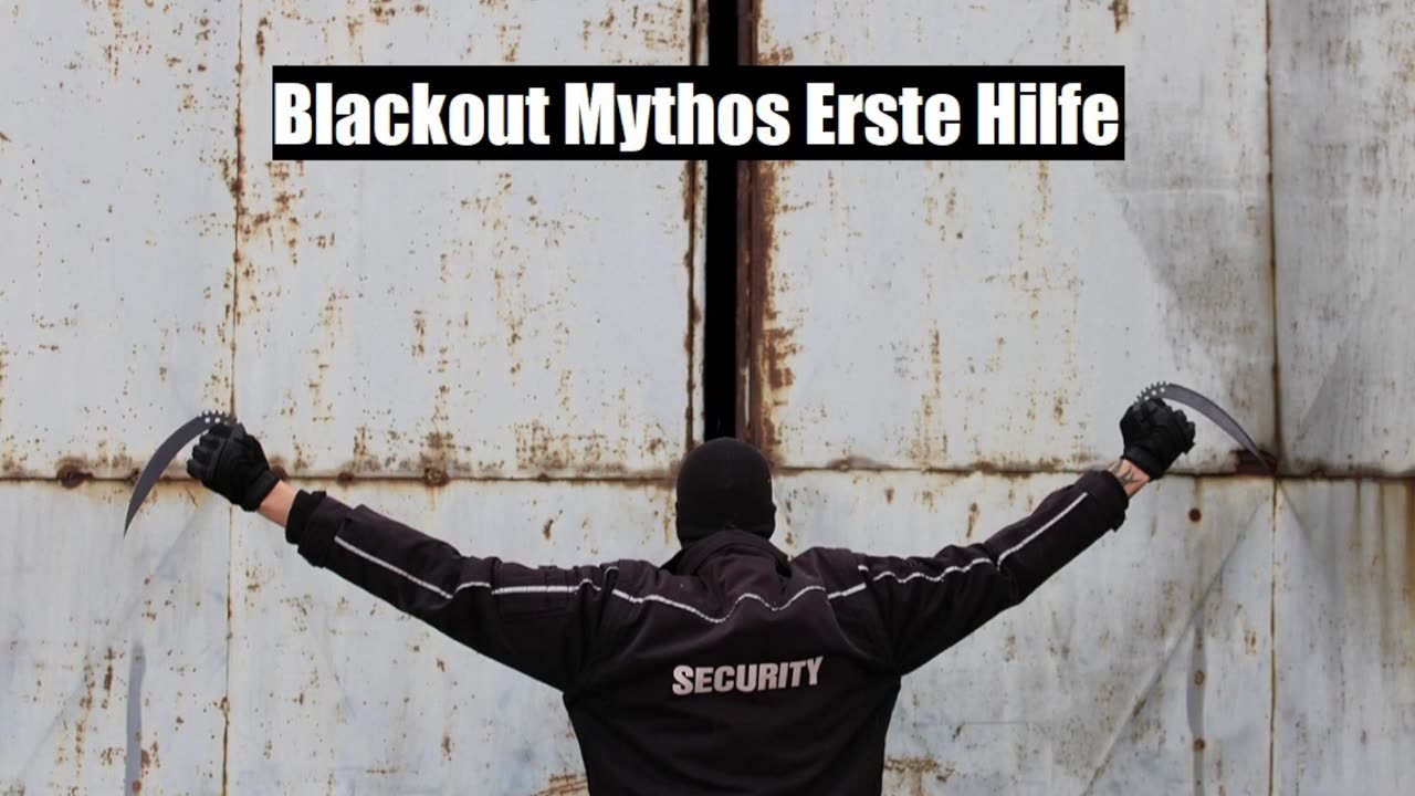 BLACKOUT MYTHOS ERSTE HILFE