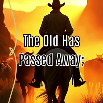 In Christ, You Are A New Creation