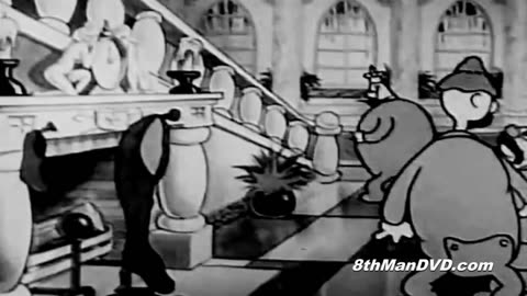 CHRISTMAS CARTOON The Little King in Christmas Night aka Pals (1933)(HD 1080p) Otto Soglow