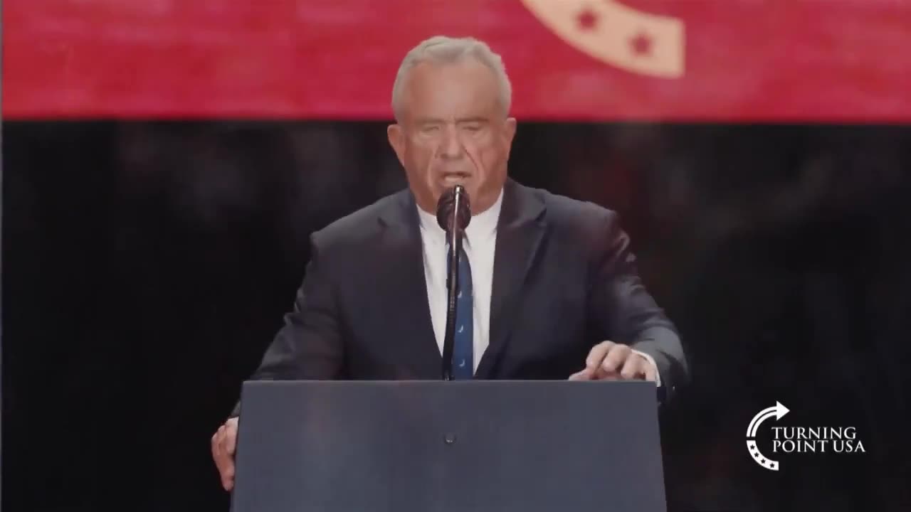 SPIRITUAL FIRE 🔥Sec Kennedys full remarks at Charlie Kirks Memorial Service