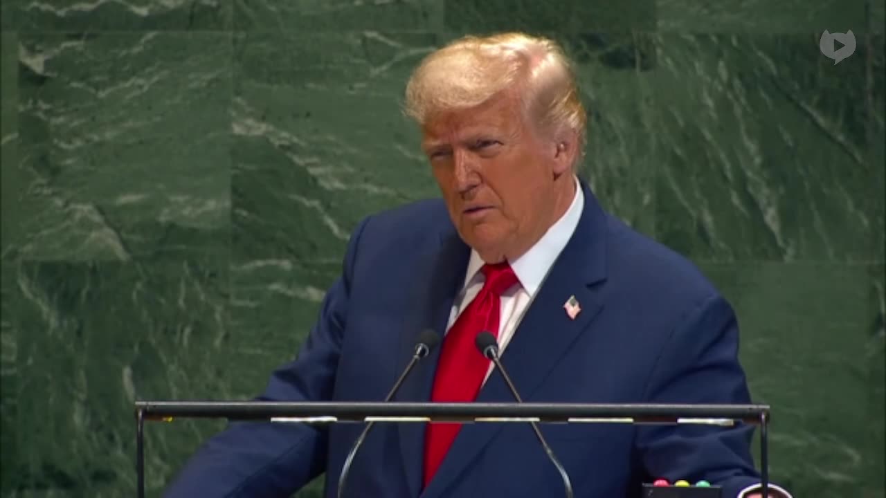 President Trump to UN: "The United Nations is funding assault on Western countries & their borders...