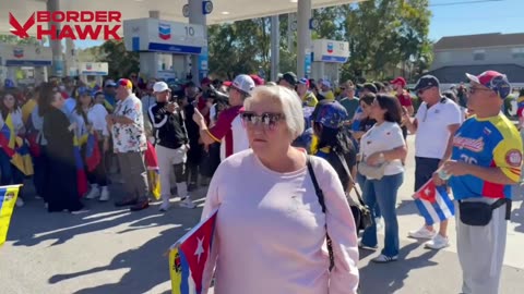 Venezuelans in Miami Celebrate Maduro's Ouster