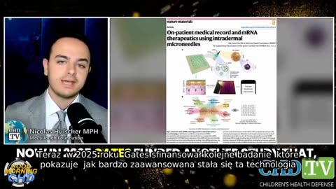 Poznaj nowy implant z mikroigłami Billa Gatesa, który wprowadza do organizmu ZMIODYFIKOWANE mRNA oraz trwałe „kody QR” w formie kropek kwantowych.