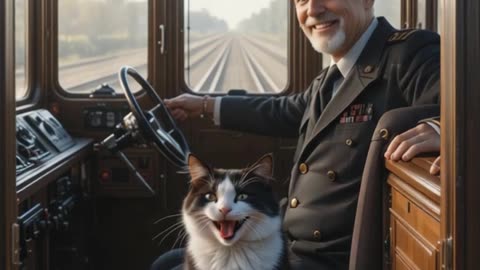 🐾 The Cat on the Platform: A Rainy Day That Changed Everything 🌧️🚉