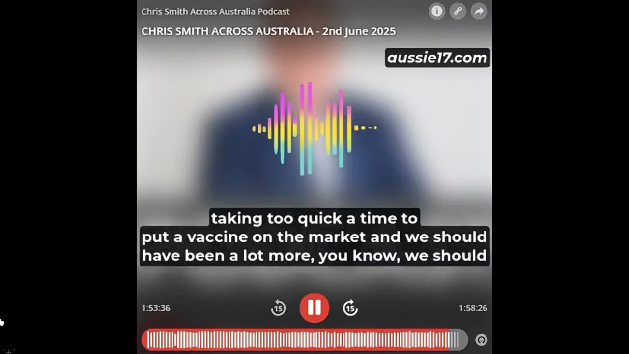 Chris Smith apologizes for promoting the harmful COVID vaccines on air 2-06-26