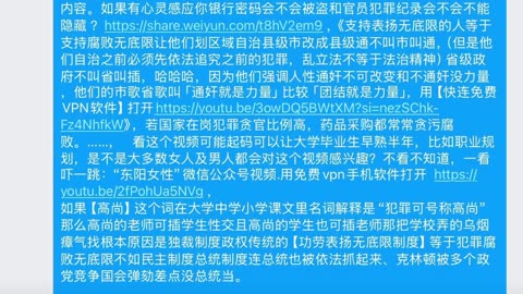 两耳不闻窗外事可能对社会太无知象小学生的阅历，如果游行集会希望更好的人权是可以的但是如果引导中国人民推翻世界民主精神是糊涂了、独裁对人民人权状况怎么有更大的好处