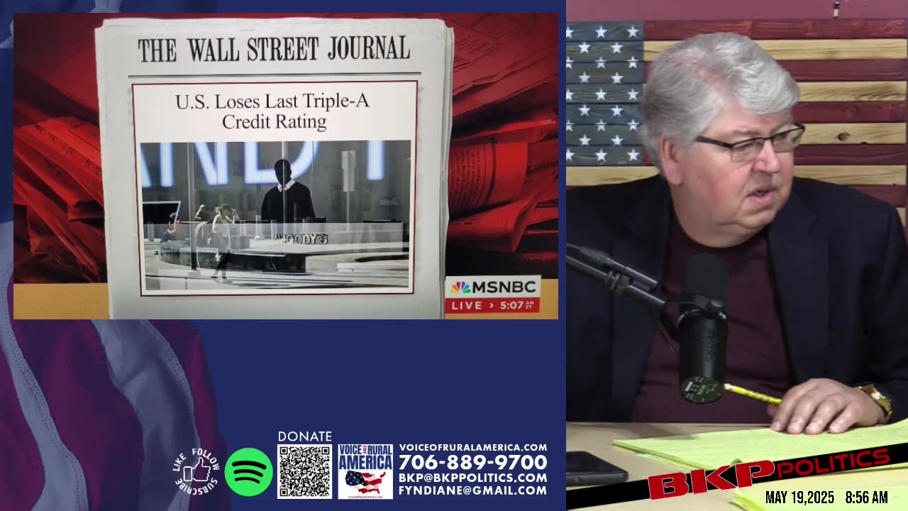 Moody’s Downgrade, Big Beautiful Bill, Omnibus Bill, US Debt Crisis