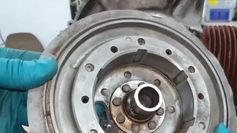 Vespa Engine Tear Down