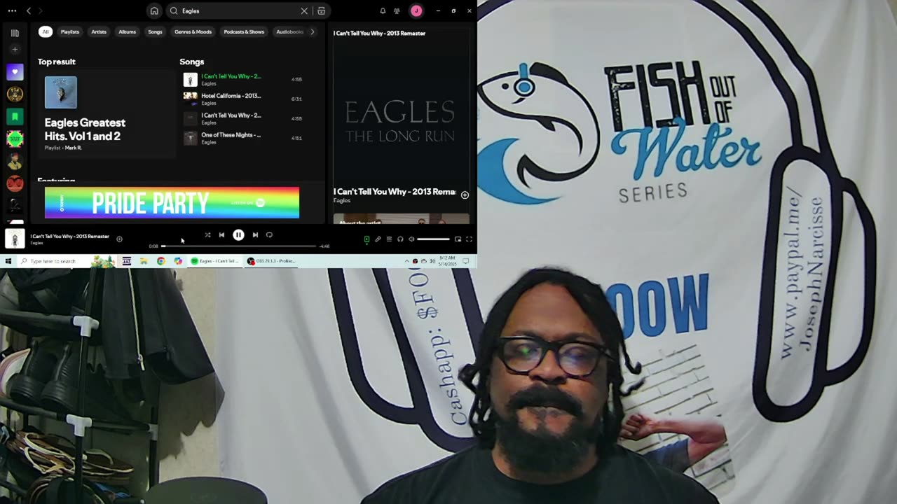 Eagles I Cant Tell You Why Reaction