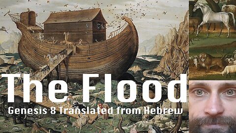 The Flood - Genesis 8 Translated Hebrew to English - Noah's Ark
