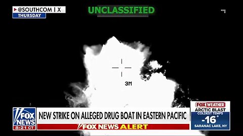 US strikes ANOTHER alleged drug boat as Dems RAGE
