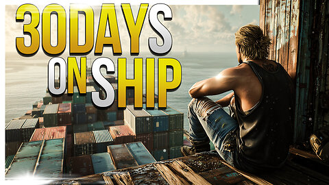 Can I Survive On An Abandoned Cargo Ship? // 30 Days On Ship