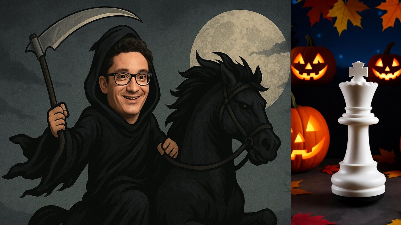 🎃 Fabiano Caruana – The Grim Reaper of Chess 👻