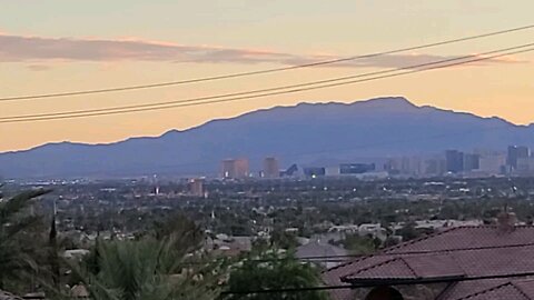 Did you SEE tonight's Las Vegas sunset? Check THIS out! 07.25.2025 #follow #lasvegas #travel #gaming