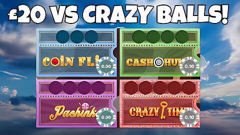 I PLAYED THE NEW CRAZY TIME BINGO GAME (CRAZY BALLS)