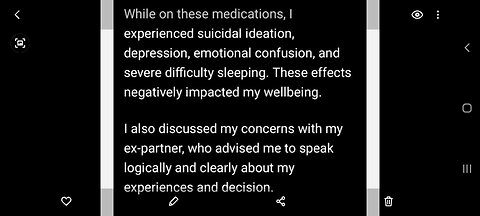 2-Lisa's Legal Statement re hospital meds 808am 20/9/2025
