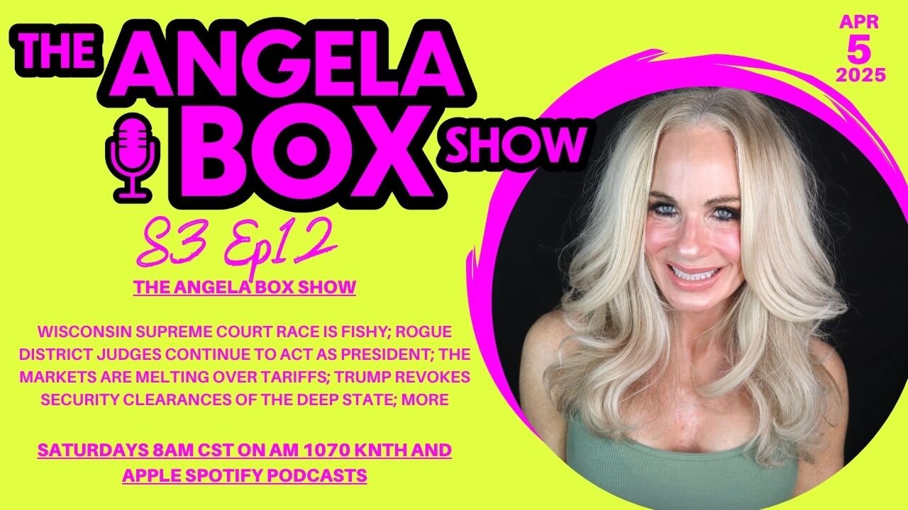 Judges Still Acting Like POTUS; Tariff Market Meltdown; Sec Clearance Yanked From Biden/Harris, MORE