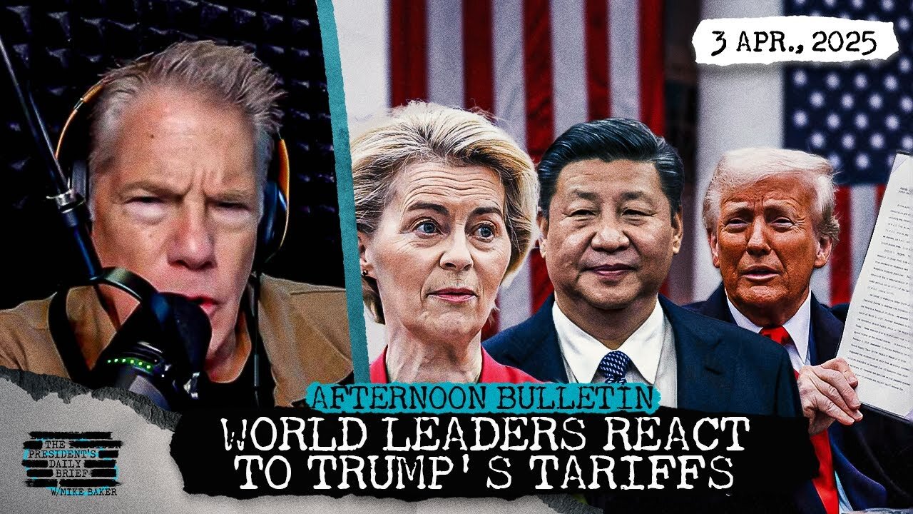 World Leaders React To Trump's Tariffs & Israel Unleashes Strikes Across Syria In Warning To Rulers