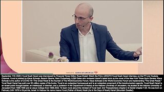 Yuval Noah Harari | "We Are Now Very Close to the Point When It Is Technically Possible for an AI to Manage Bank Account...According to US Law You Don't Have Be a Human Being to Be Considered a Legal Person..." - 9/11/2025