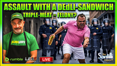 DOJ Contractor Arrested & Fired For Assaulting Federal Officer With A Sub-Sandwich | THE SANTILLI REPORT 8.14.25 4PM