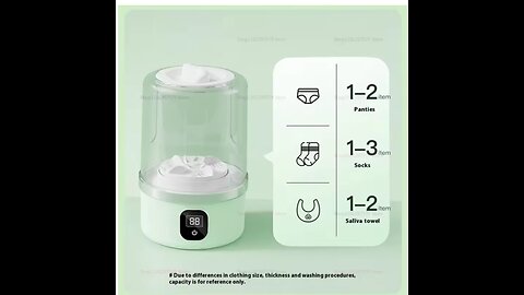 Portable Mini Washing Machine