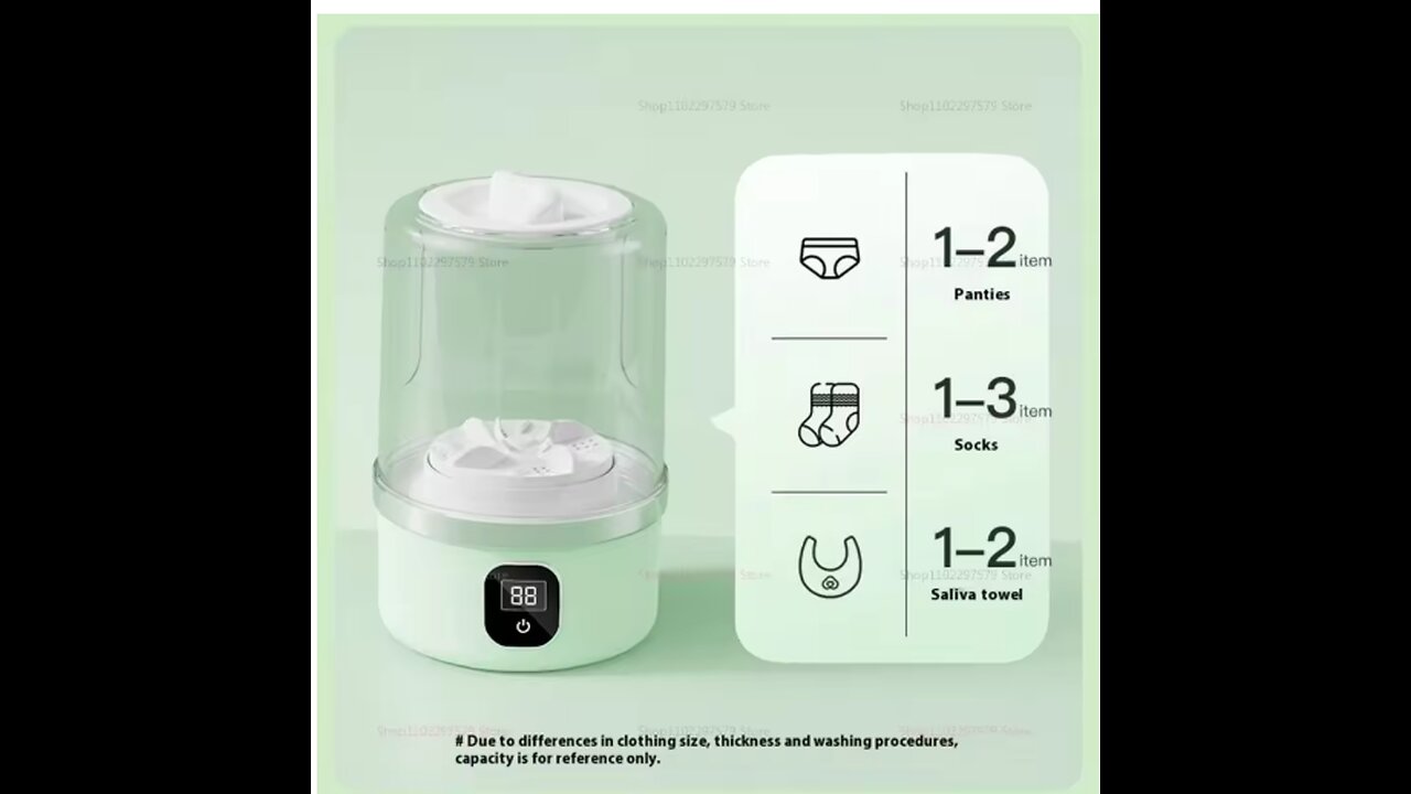 Portable Mini Washing Machine