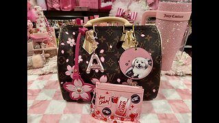 🌸What’s in my Cherry Blossom Speedy 25 Bag🌸🌸🌸🌸🌸