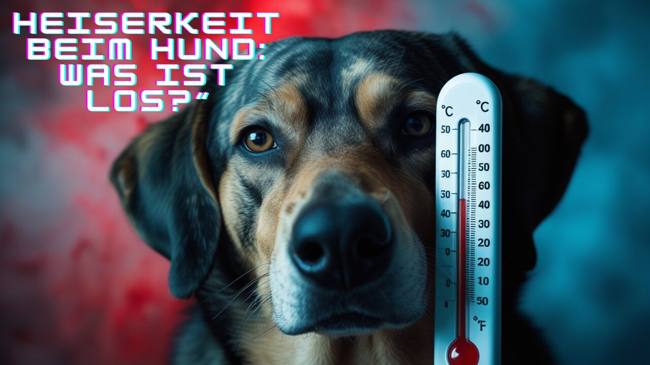 Heiserkeit beim Hund: Hauptursachen.