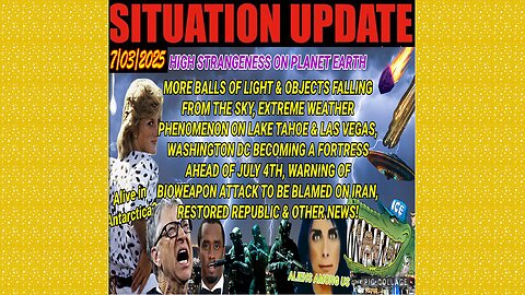 SITUATION UPDATE 7/3/25 - Washington DC Becoming A Fortress Ahead Of July 4th, Restored Republic