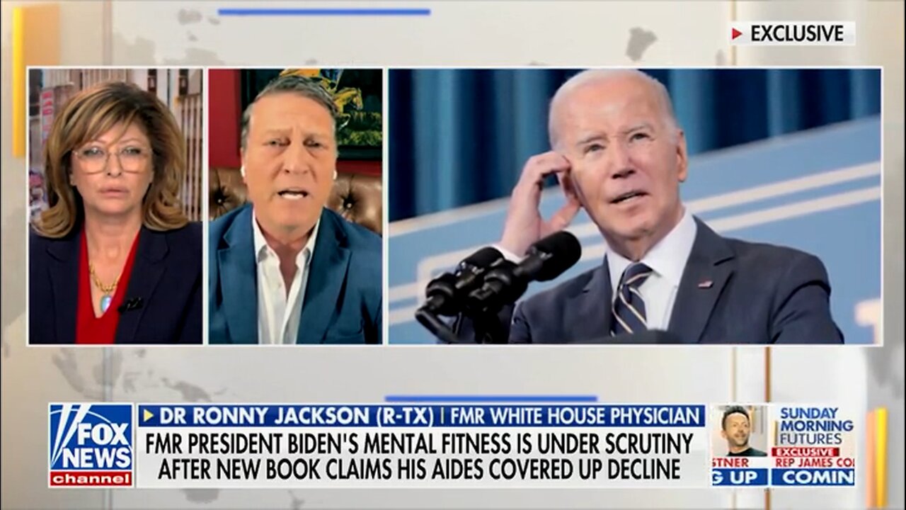 Ronny Jackson on Sunday Morning Futures with Maria Bartiromo