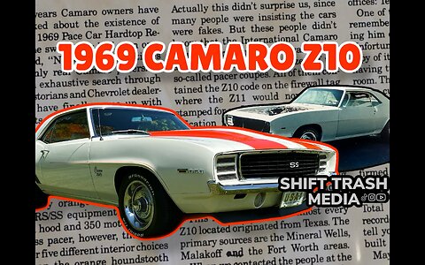 Super Rare 1969 Camaro Z10