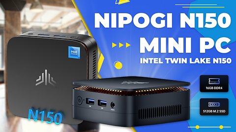 🤯 Mini PC, MAX Power? NiPoGi N150 Review! 🔥