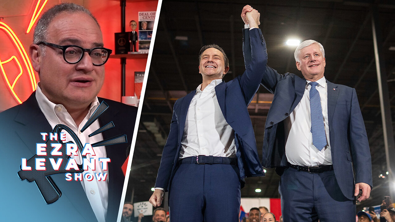 Harper backs Poilievre at huge Alberta rally, but is it enough?