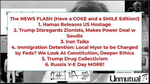 Liberty Conspiracy LIVE 5-12-25! The Coke Train, Saudi-Trump Upsets ZIONISTAS, BPS Camp FIGHT