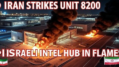 Iran Targets Zionist Cyber Nerve Center — Unit 8200 Facility in Flames Pt.1