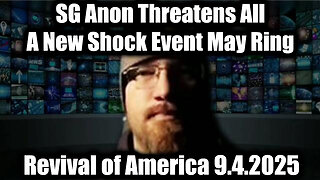 A New Shock Event May Ring. 9-4-25-AT-12PM-CST-15G-EST #TRUTH