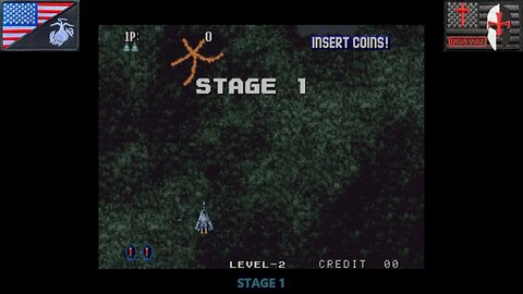 Gamer By Proxy: "ソニック・ウイングス2" [Cincia Ellen (F-14) All Stages] (Arcade - 1994) [JP Version]