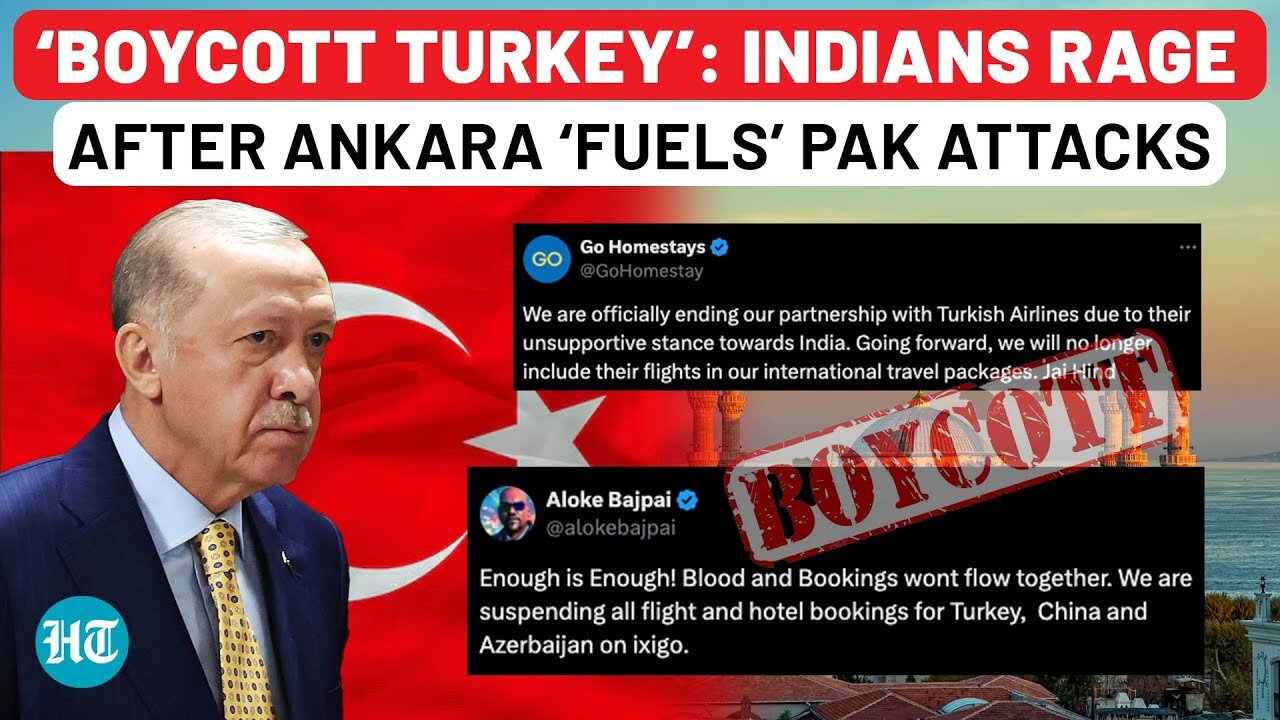 Turkey Faces Anger Of Indians After ‘Fuelling’ Pakistan Attacks During Operation Sindoor | Details