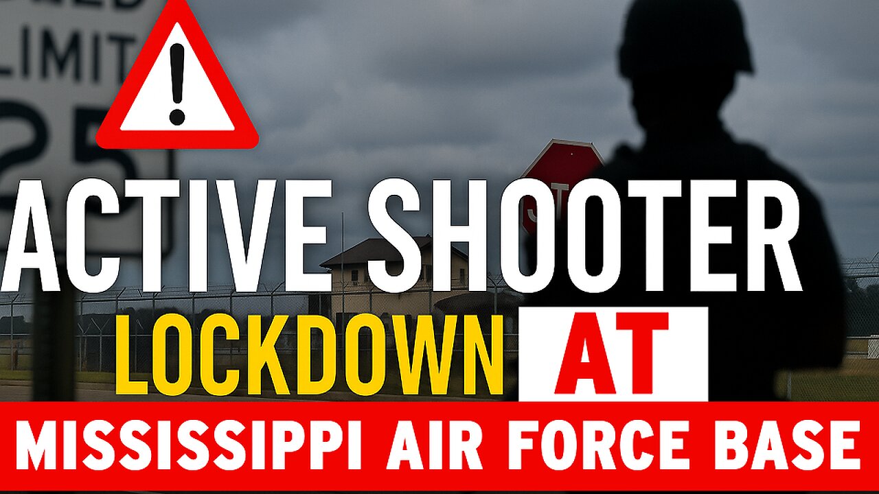 Active Shooter Lockdown at Mississippi Air Force Base – Breaking News Update | NewsDrift