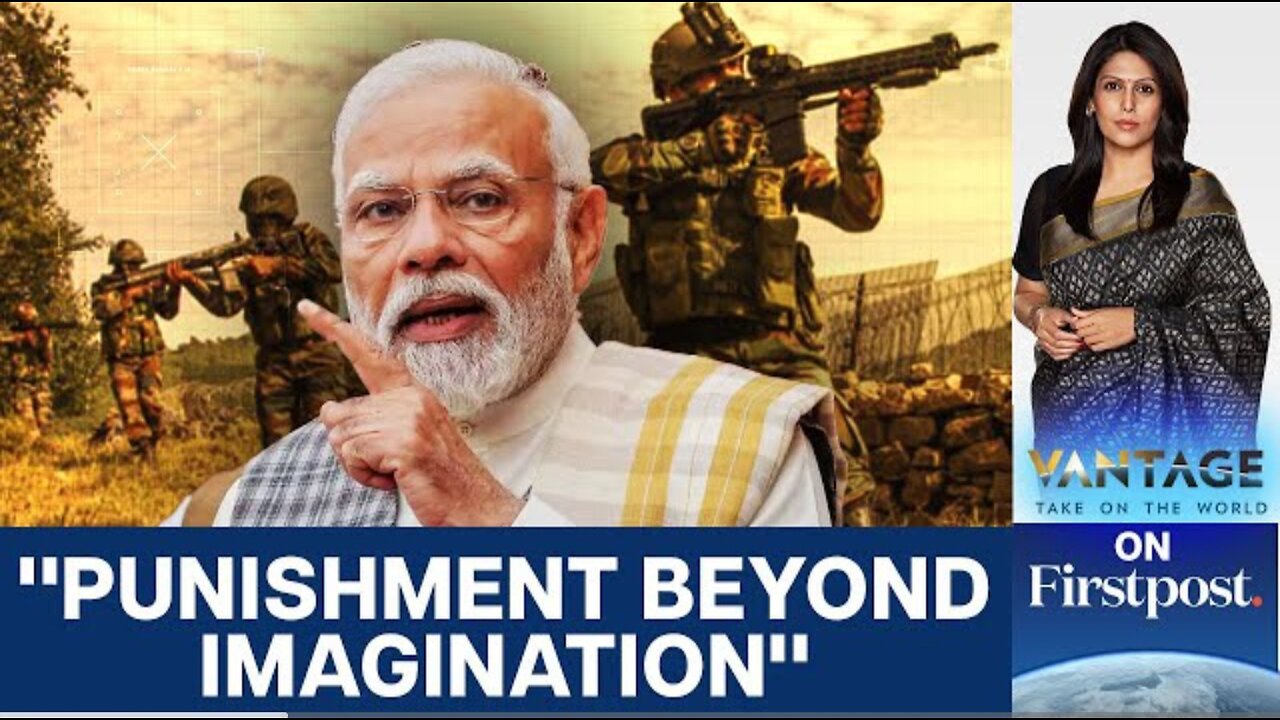 Indian PM Modi Vows to Retaliate Against Pakistan in Fiery Speech .